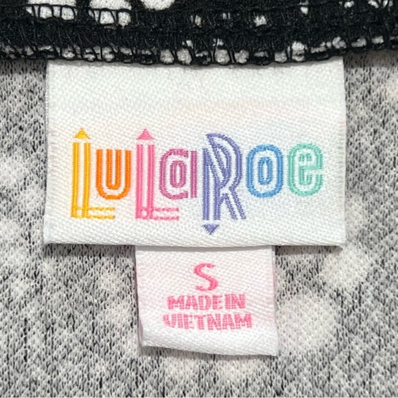 NEW LuLaRoe Cassie Pencil Skirt Black White Small S NWT - Picture 11 of 16